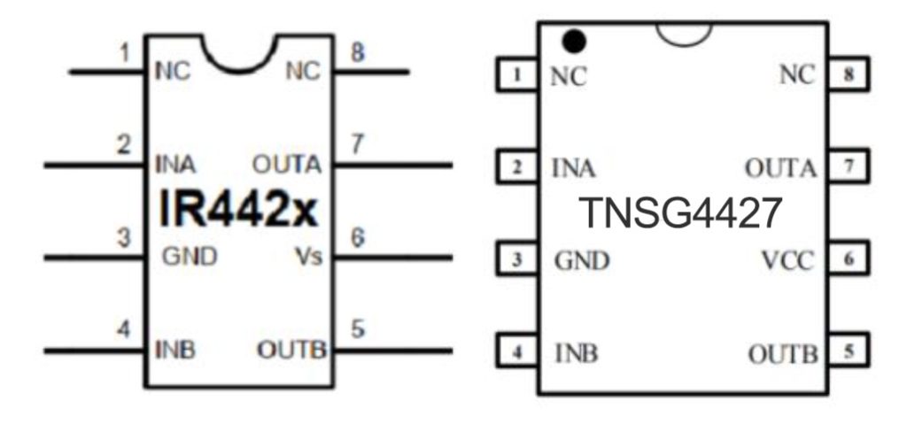 ir4427 replacement chip Topdiode TNSG4427 package